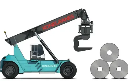 Reach Stackers Konecranes - 40-60 t - Empattement : 7.250 mm