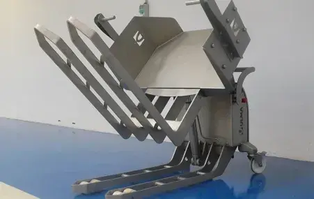 Retourneur inox semi-électrique EBT10