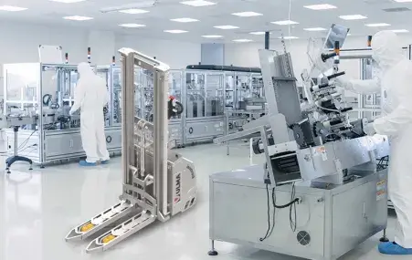 Gerbeur électrique inox 100% hygiénique AISI 304L EPS10-MRM