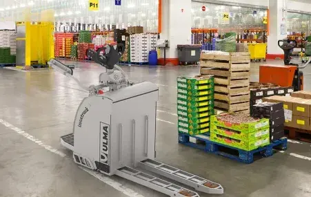 Transpalette électrique inox à conducteur porté PPT