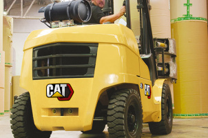 cat chariot élévateur gaz