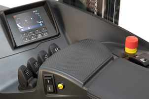 chariot à mat rétractable cat