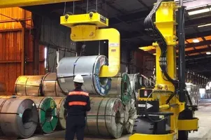 Manutention de bobines d’aluminium
